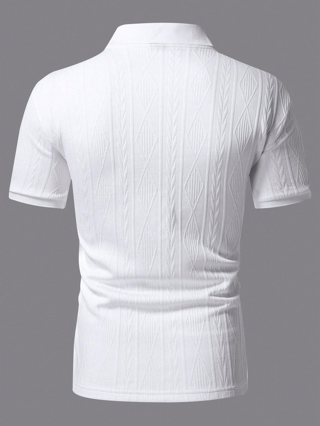 Polo Maille Texturée Homme