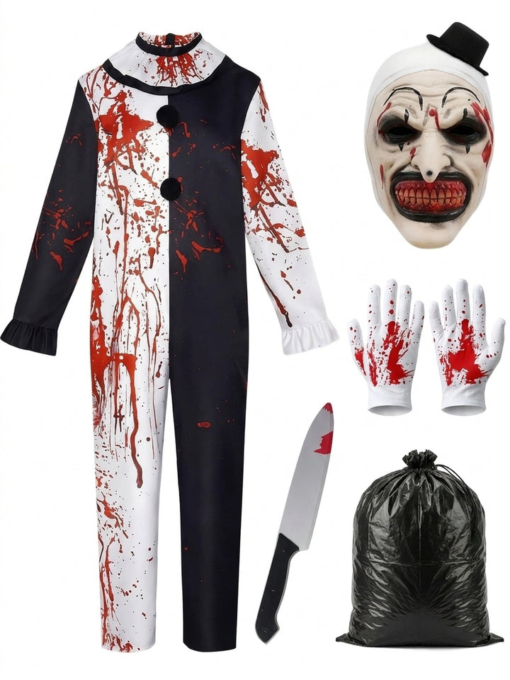Costume Halloween Clown Effrayant Homme