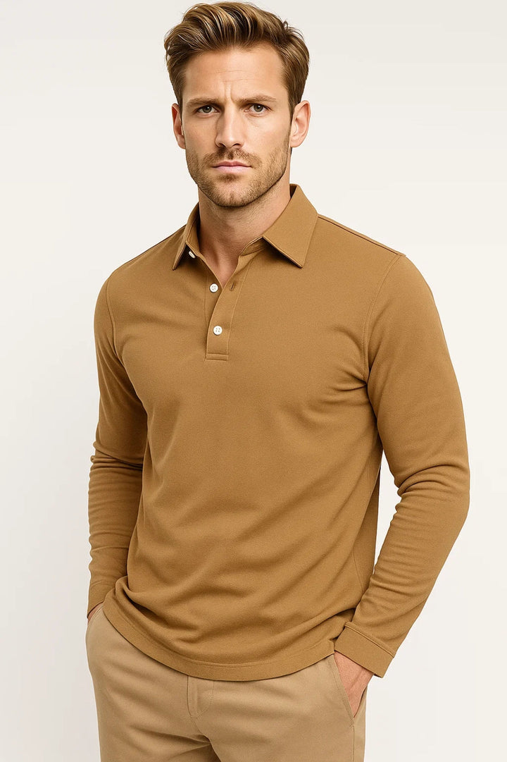 Polo Manches Longues Homme