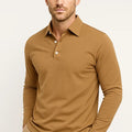 Men's Long-Sleeve Polo Shirt