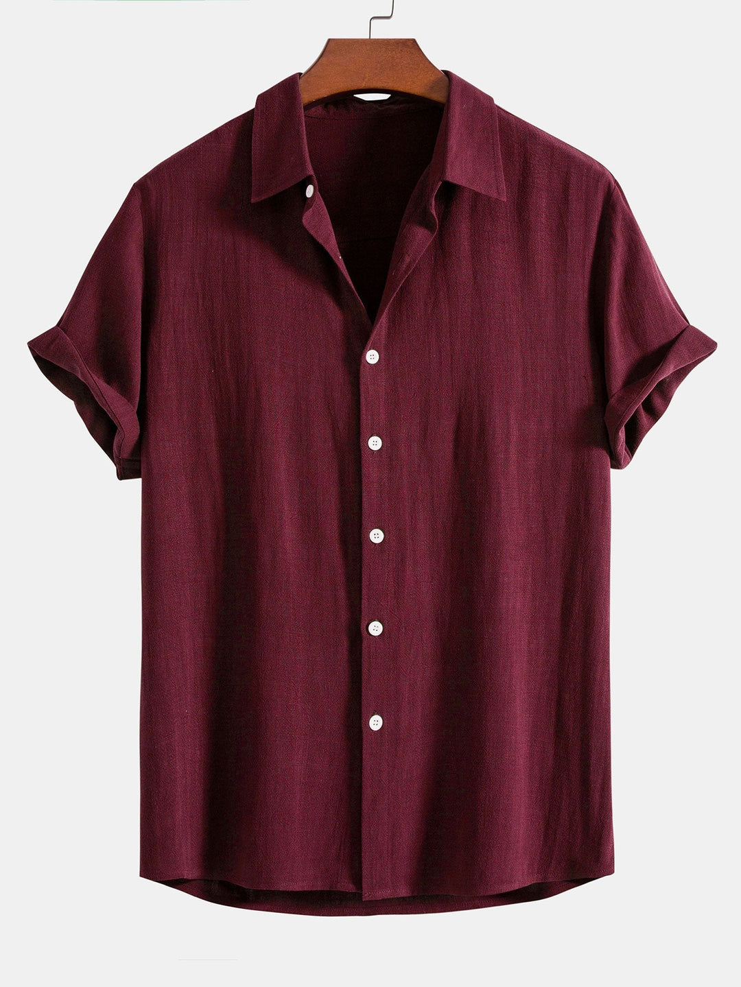 Chemise Décontractée Manches Courtes Homme