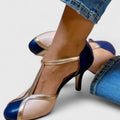 Women's T-Bar Pumps