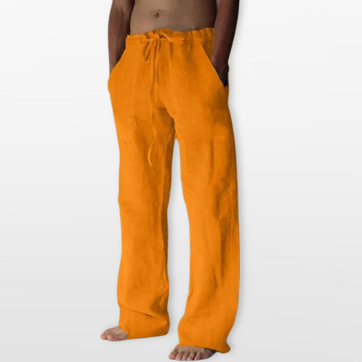 Pantalon Large Décontracté Cordon Homme