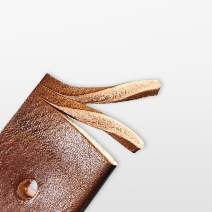 Ceinture Vintage Boucle Carrée Homme
