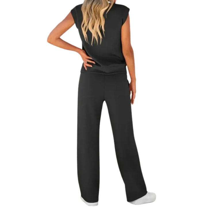 Ensemble 2 Pièces Haut Sans Manches Femme