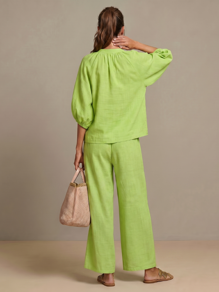 Ensemble Pantalon et Haut Zippé Femme
