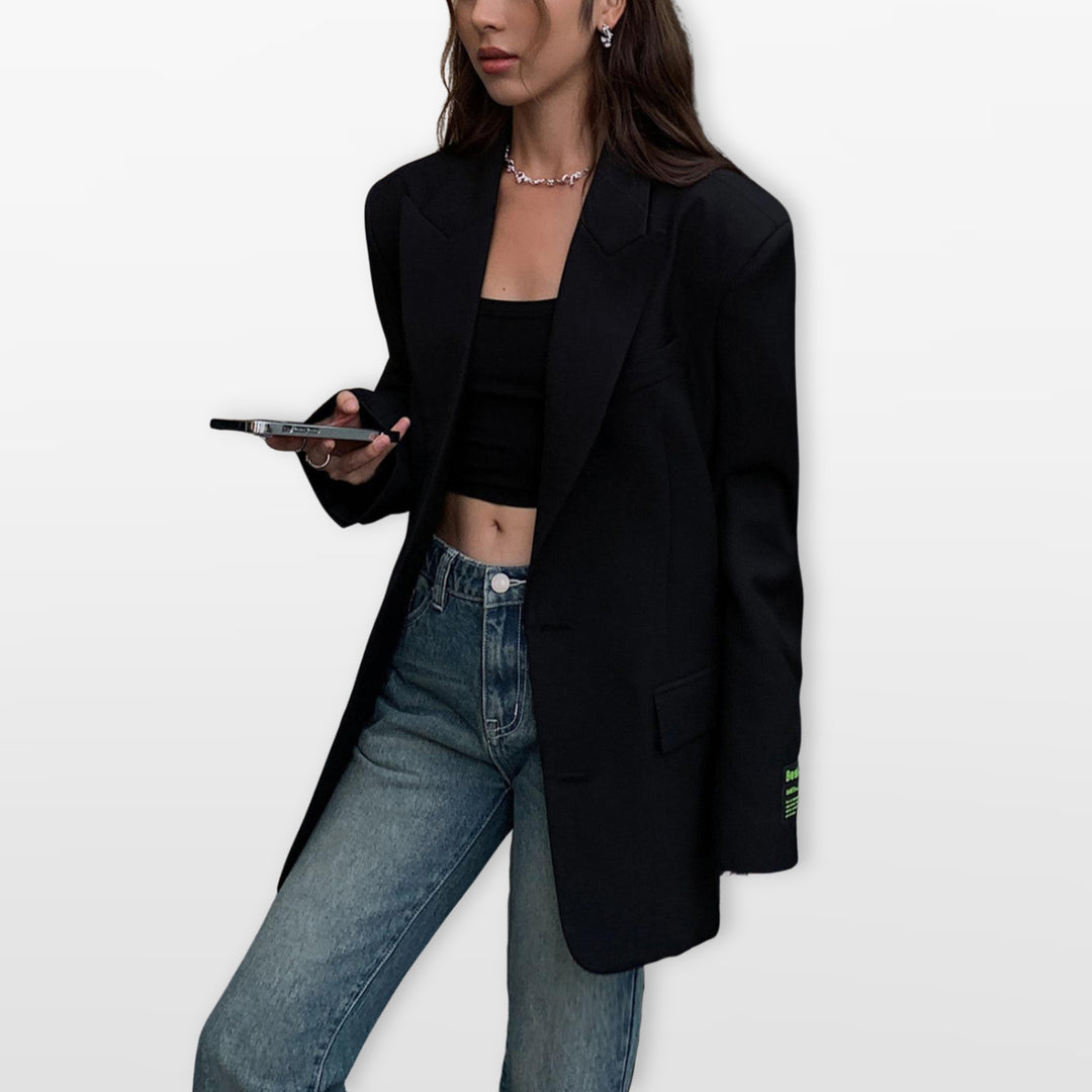 Blazer Oversize Tailleur Chic Femme