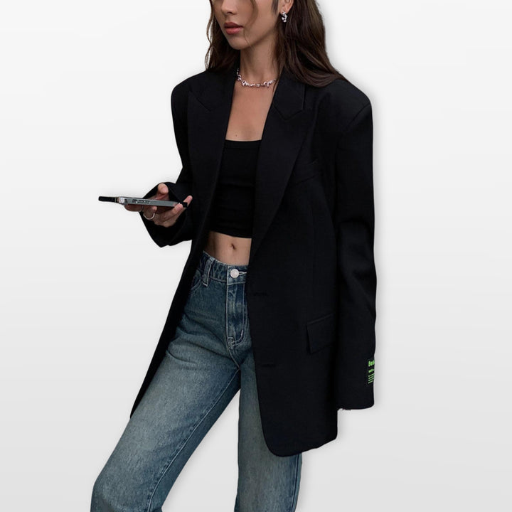 Blazer Oversize Tailleur Chic Femme
