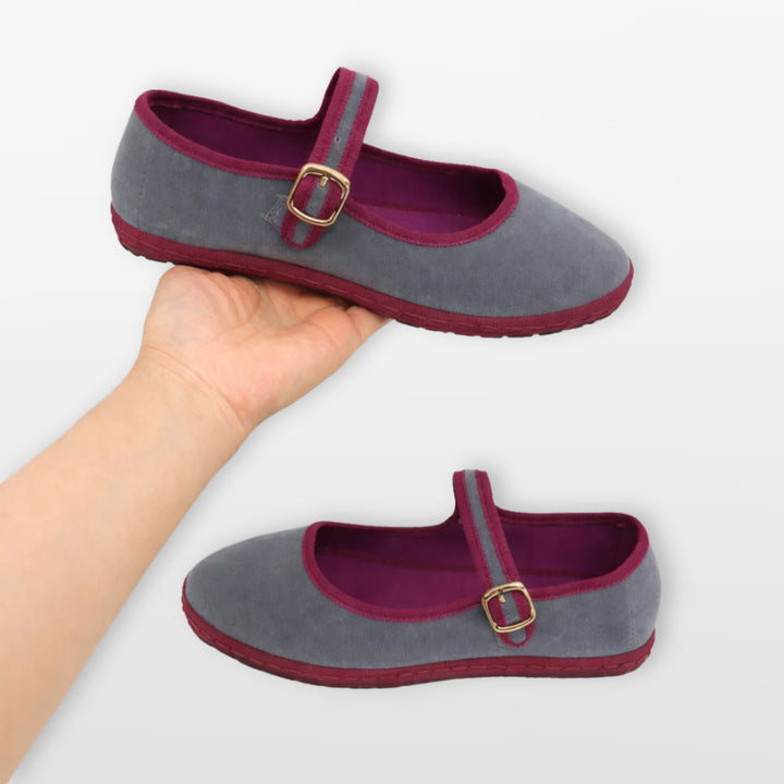 Ballerines Confort À Bride Femme