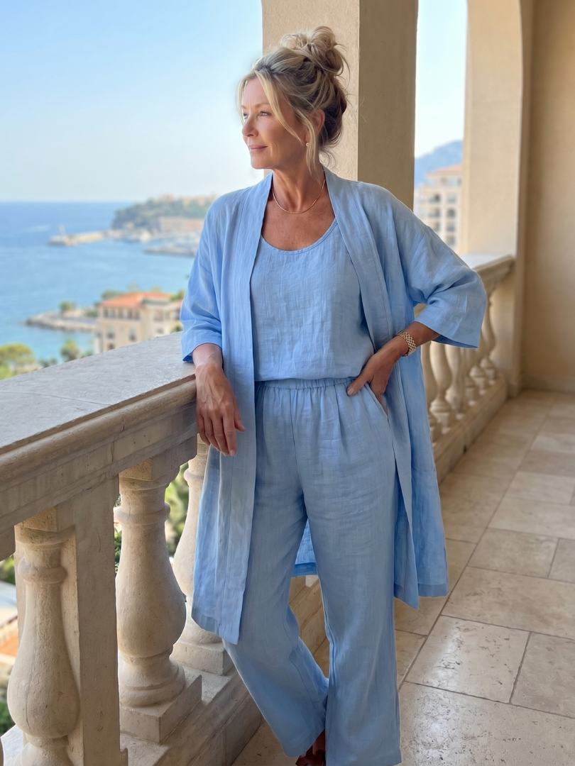 Ensemble Pantalon 3 Pièces Femme