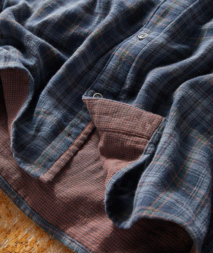 Chemise à Carreaux à Manches Longues Homme