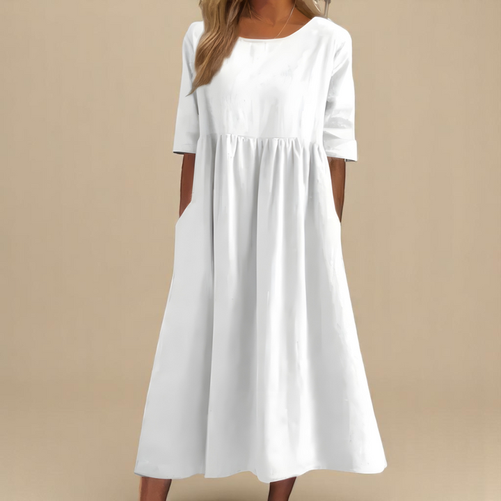 Robe Ample À Poches Femme