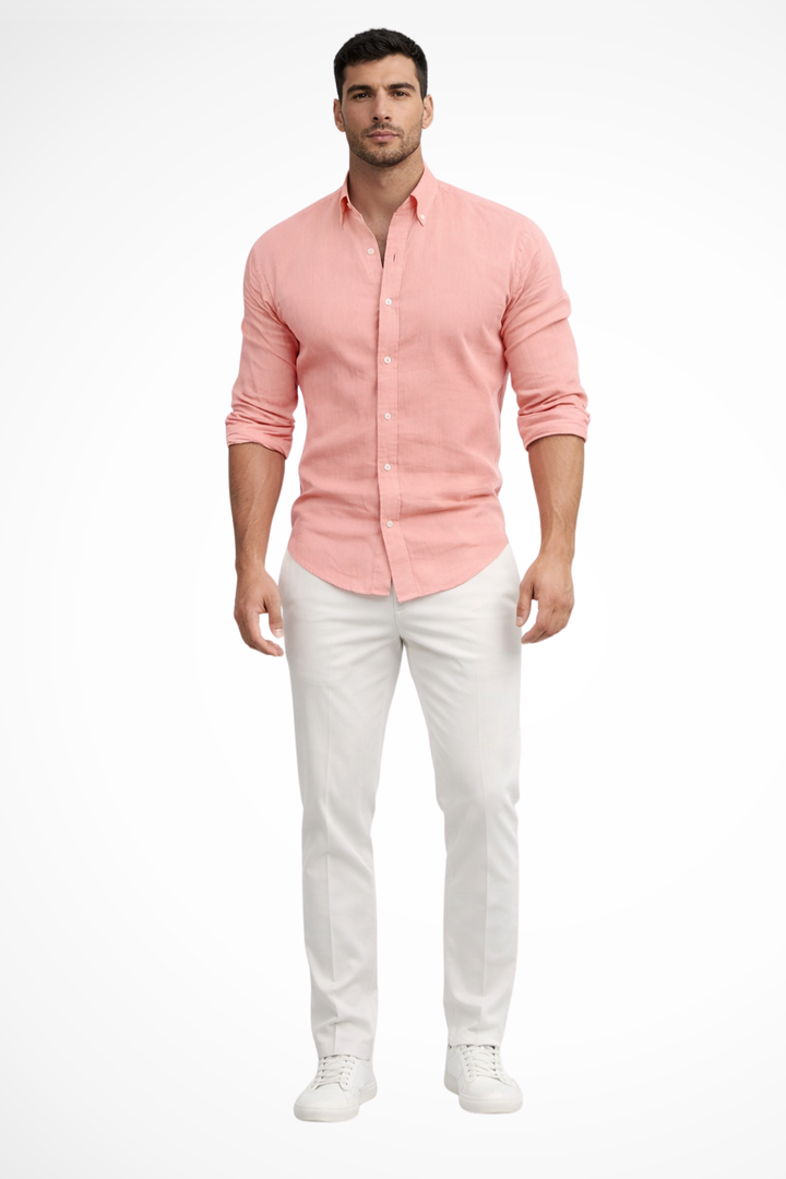 Chemise Ajustée Style Casual Homme