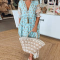 Women's Printed Bohemian Dress