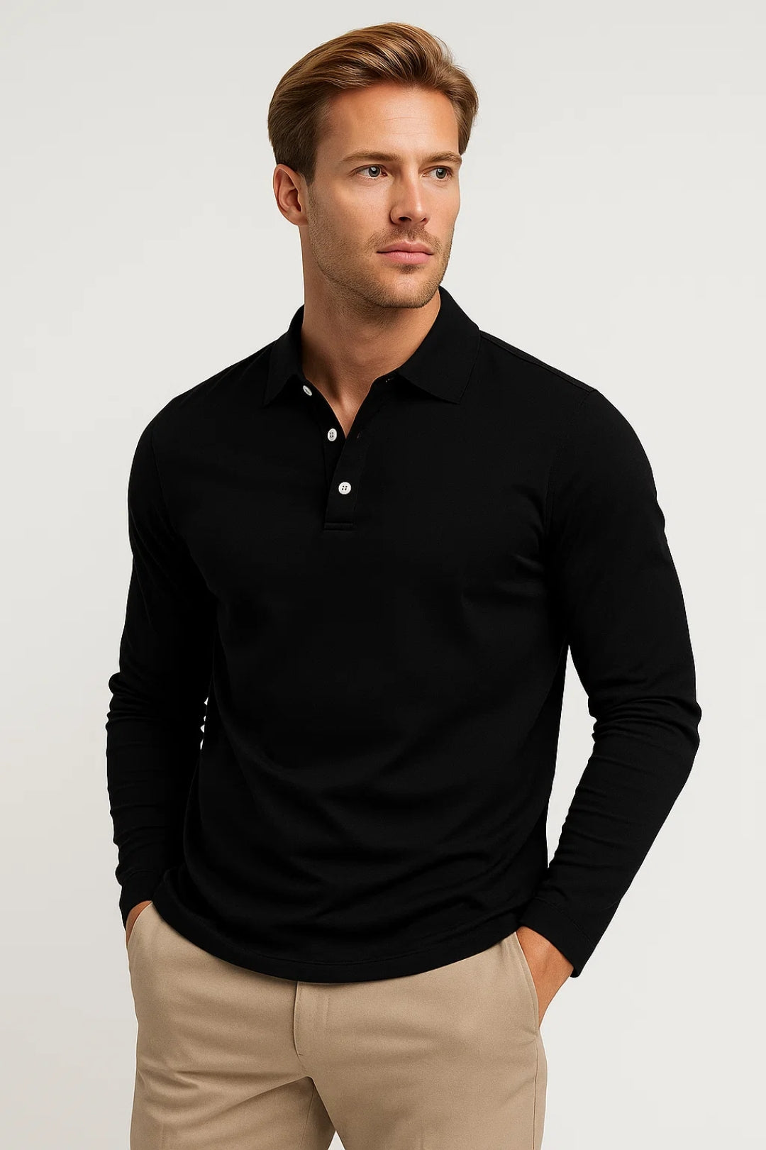 Polo Manches Longues Homme
