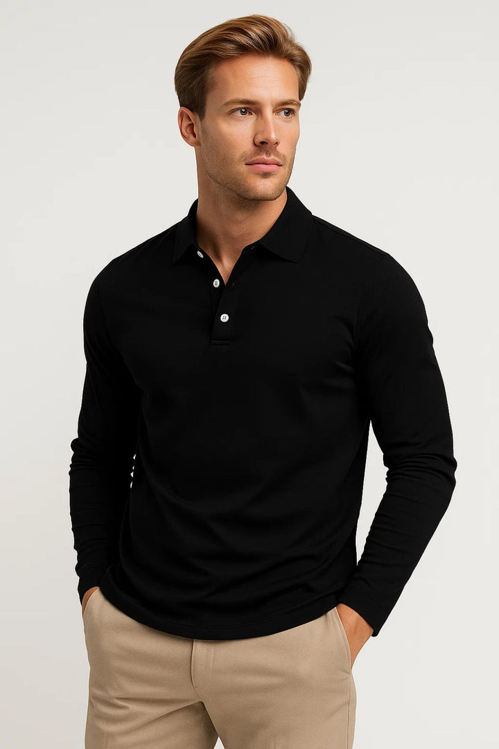 Polo Manches Longues Homme