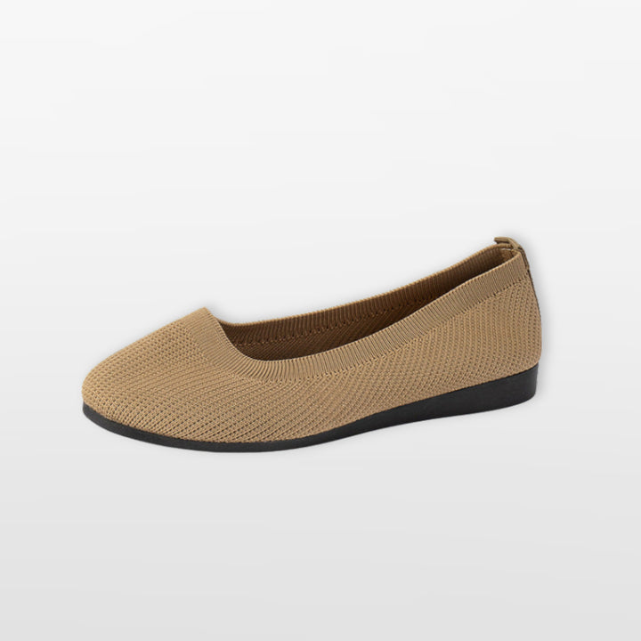 Ballerines Maille Confort Sans Lacets Femme