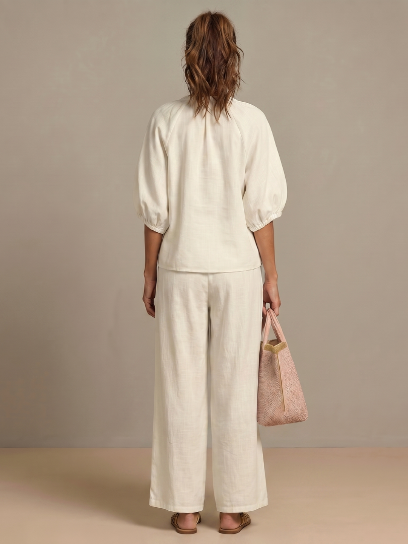 Ensemble Pantalon et Haut Zippé Femme
