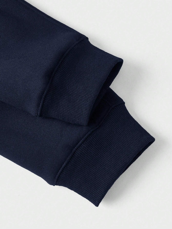 Pull Demi-zip à Col Montant Homme