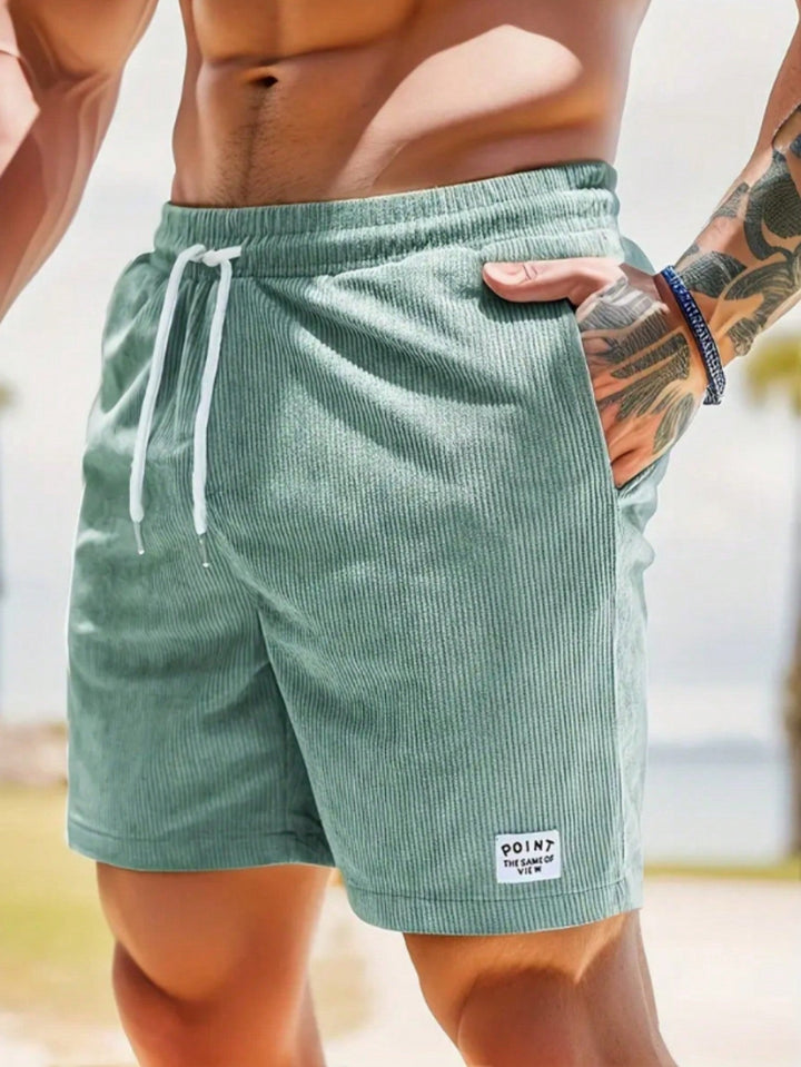 Short Velours Décontracté Homme
