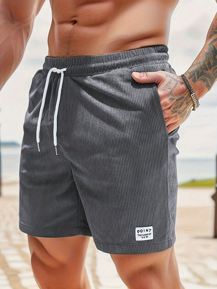 Short Velours Décontracté Homme