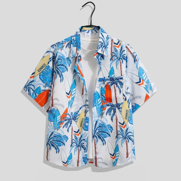 Chemise Fleurie Resort Homme