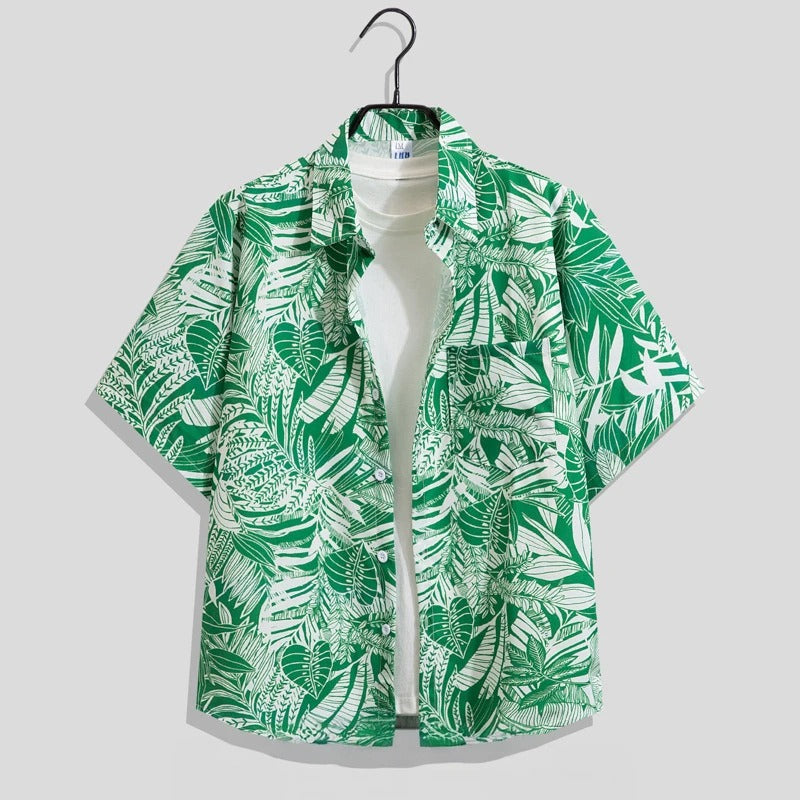 Chemise Fleurie Resort Homme