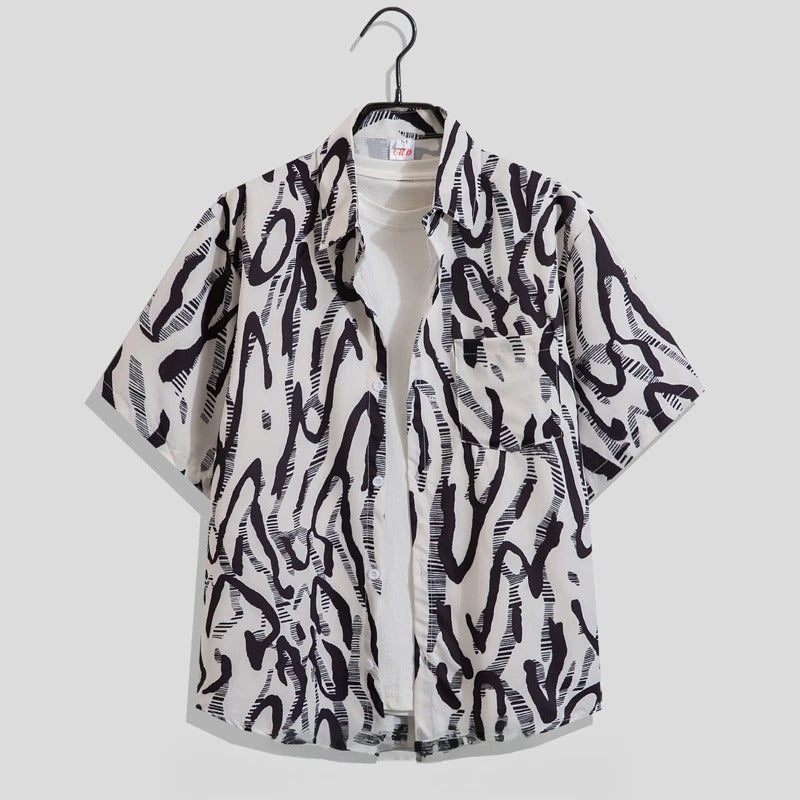 Chemise Fleurie Resort Homme