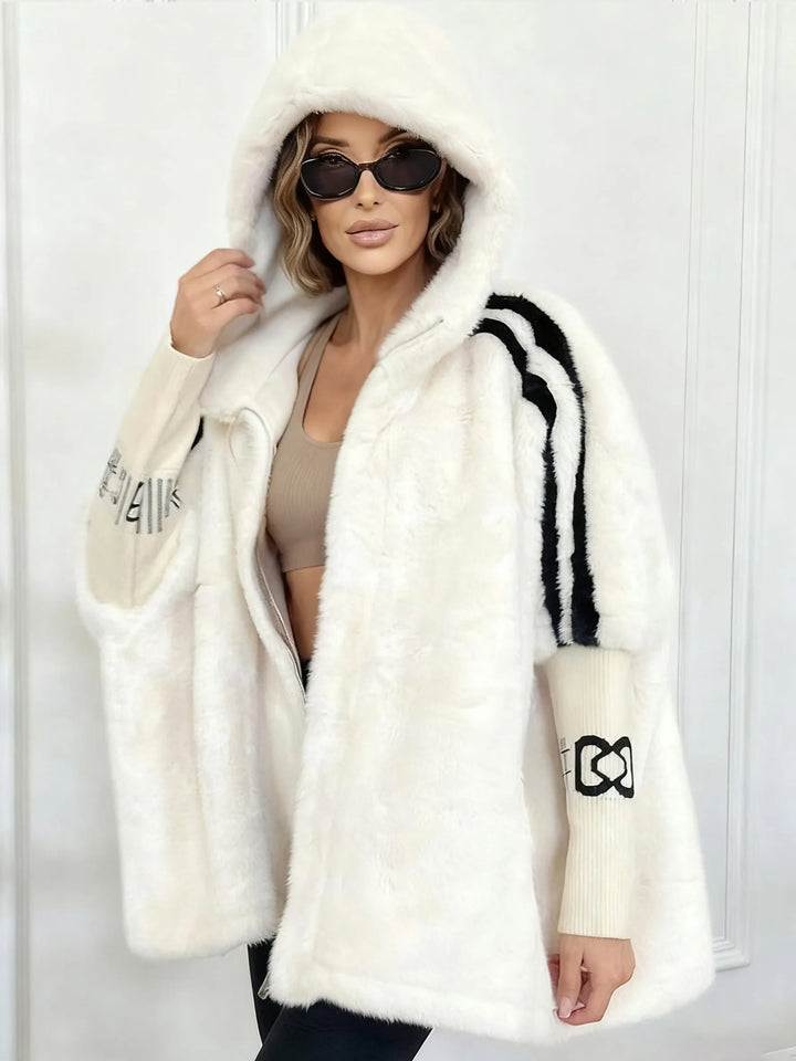 Veste Ample à Capuche Femme