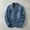 Men's Casual Denim Blazer