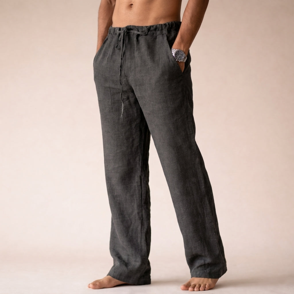 Pantalon Léger à Cordon de Serrage Homme