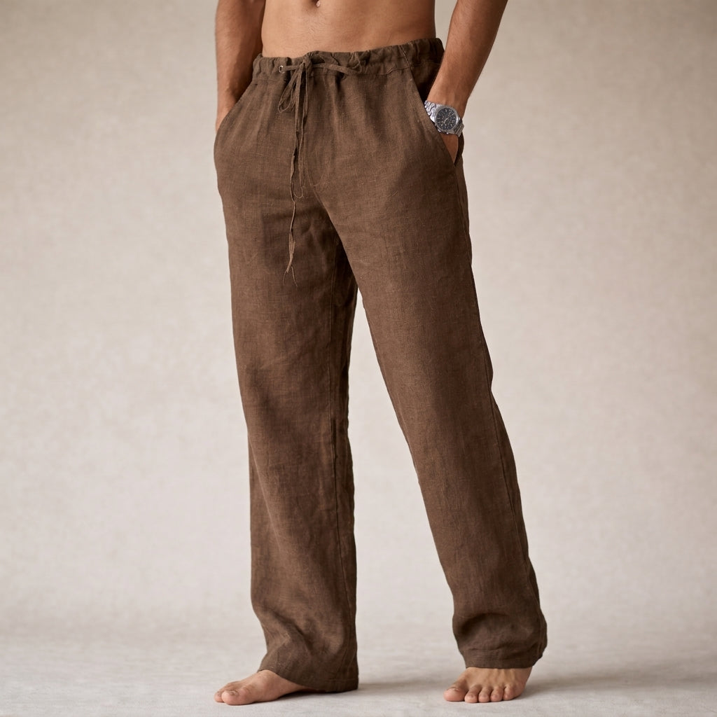 Pantalon Léger à Cordon de Serrage Homme