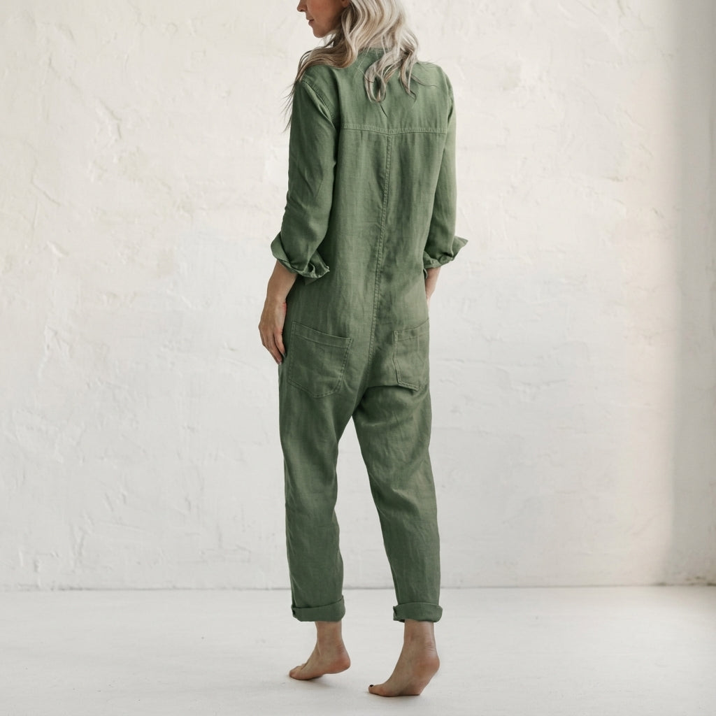 Combinaison Pantalon Décontractée Femme