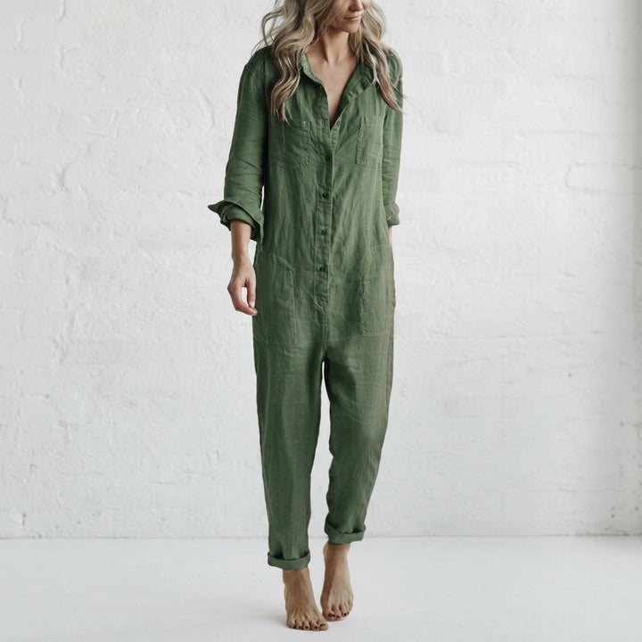 Combinaison Pantalon Décontractée Femme