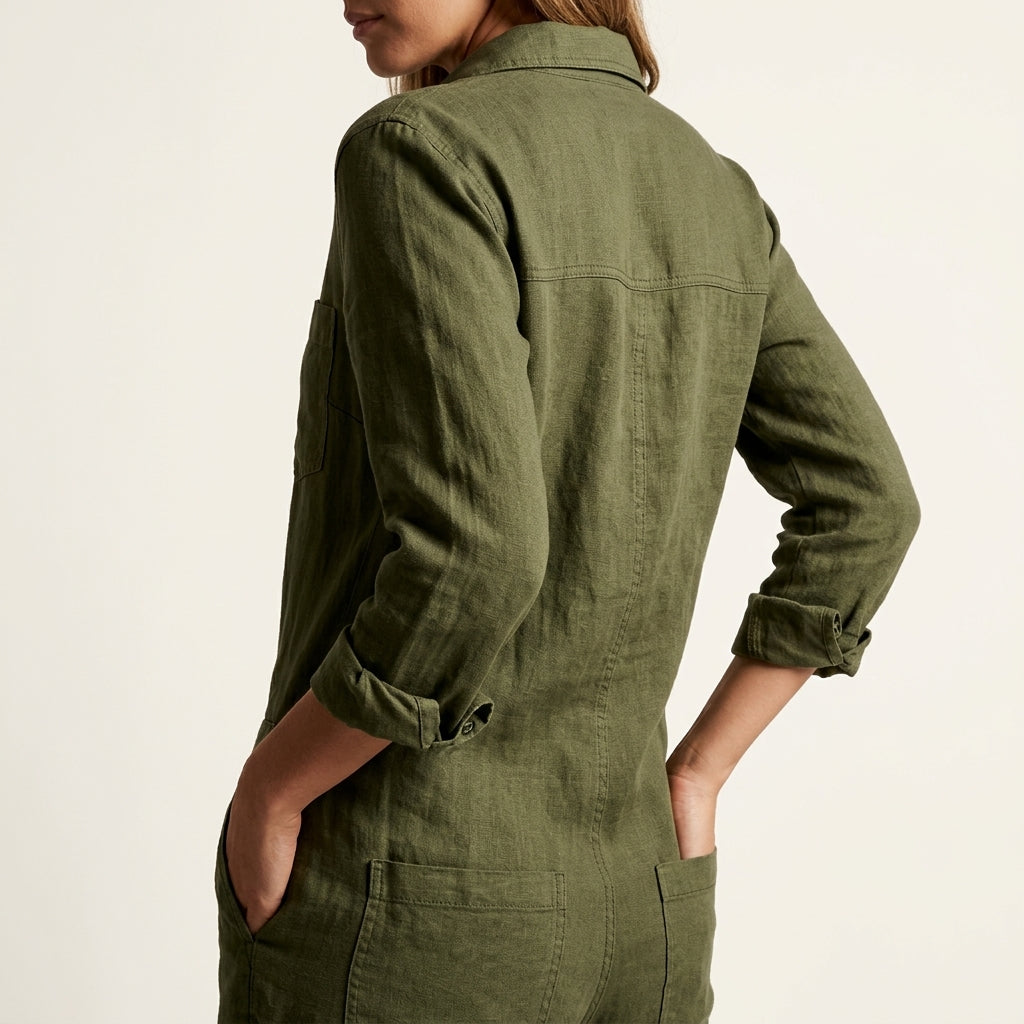 Combinaison Pantalon Décontractée Femme