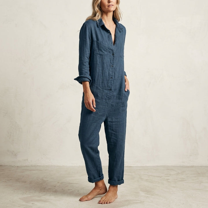 Combinaison Pantalon Décontractée Femme