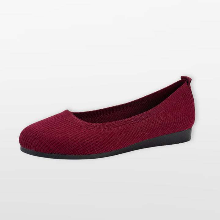 Ballerines Maille Confort Sans Lacets Femme