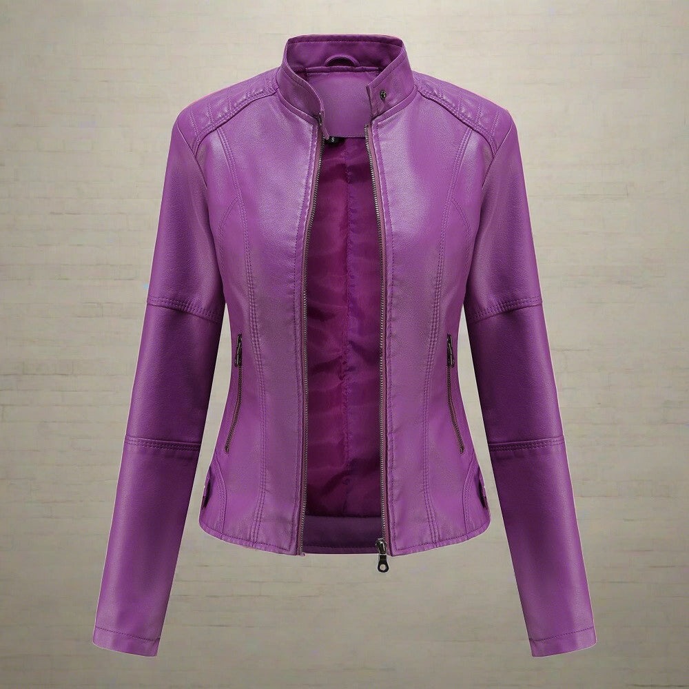 Veste Motard Élégante Femme
