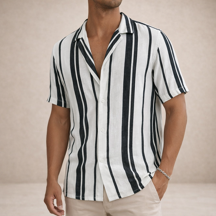 Chemise Rayée Resort Homme