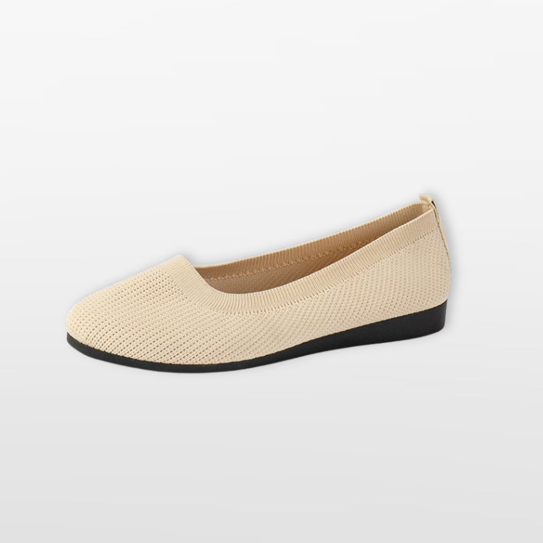 Ballerines Maille Confort Sans Lacets Femme
