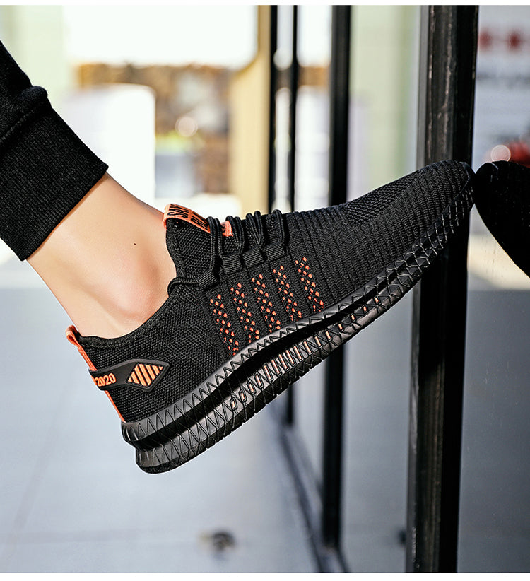 Baskets Casual En Maille Homme