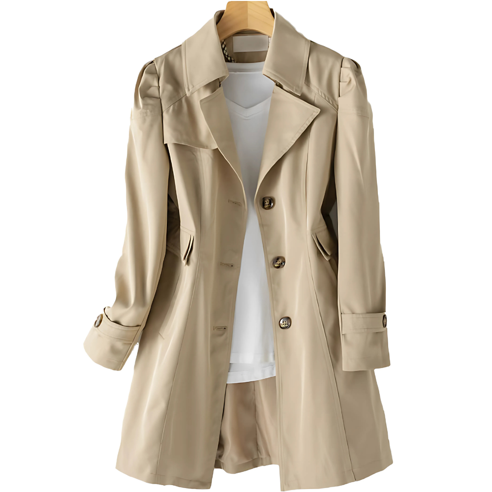 Manteau Mi-Long Ajusté Femme