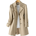 Women's Fitted Mid-Length Coat