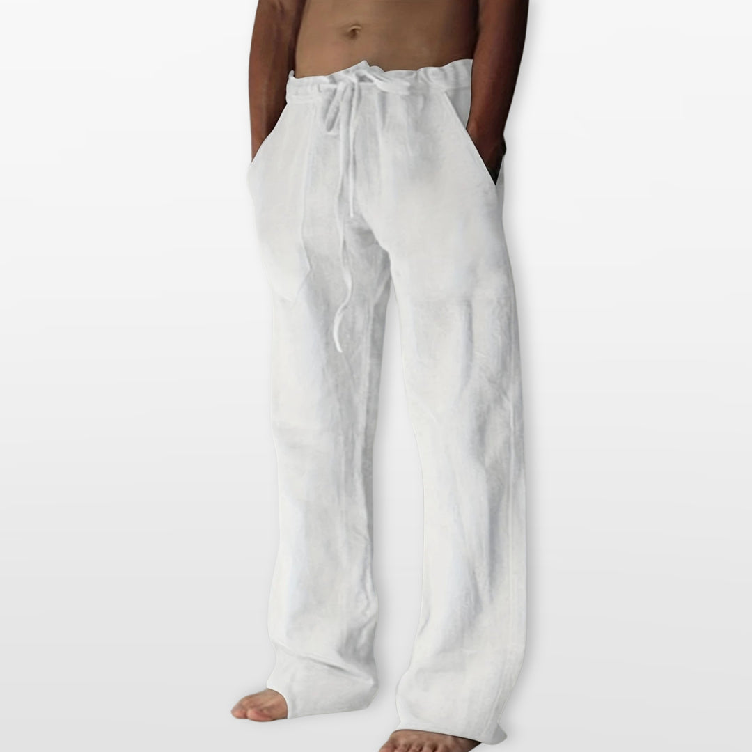 Pantalon Large Décontracté Cordon Homme