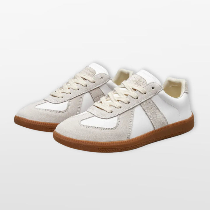 Baskets À Lacets Style Urbain Semelle Caoutchouc Homme