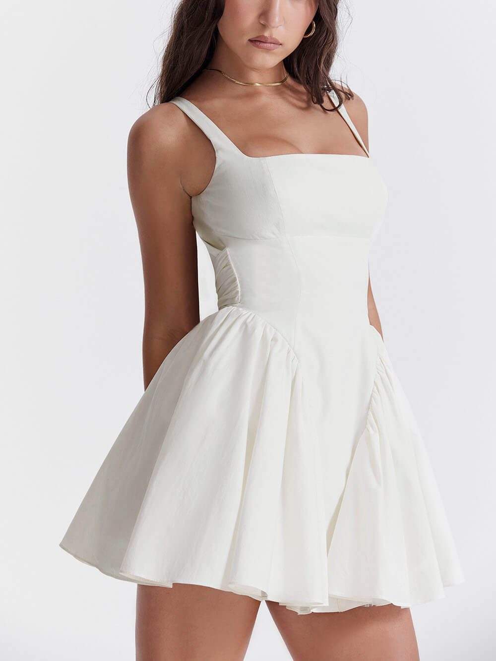 Robe Courte Dos Nu Femme