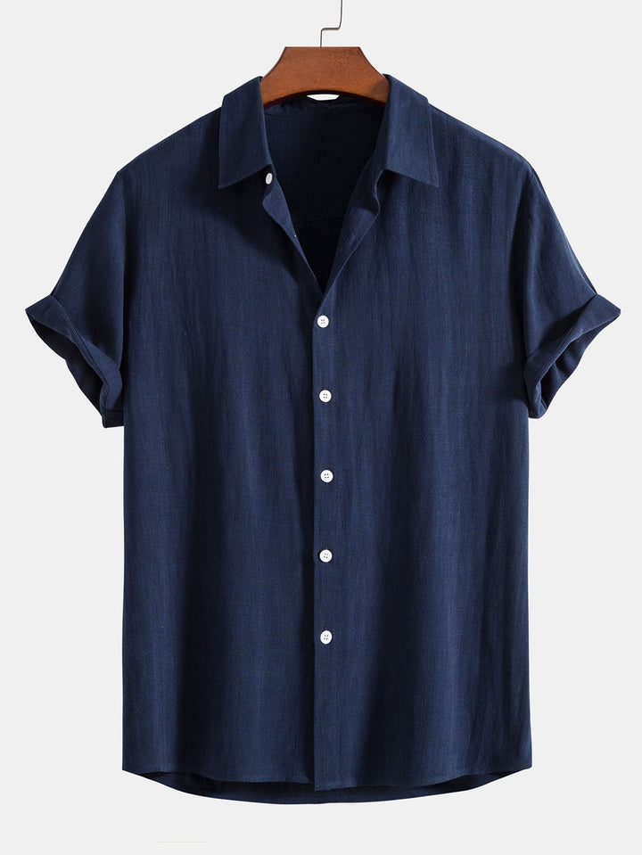 Chemise Décontractée Manches Courtes Homme