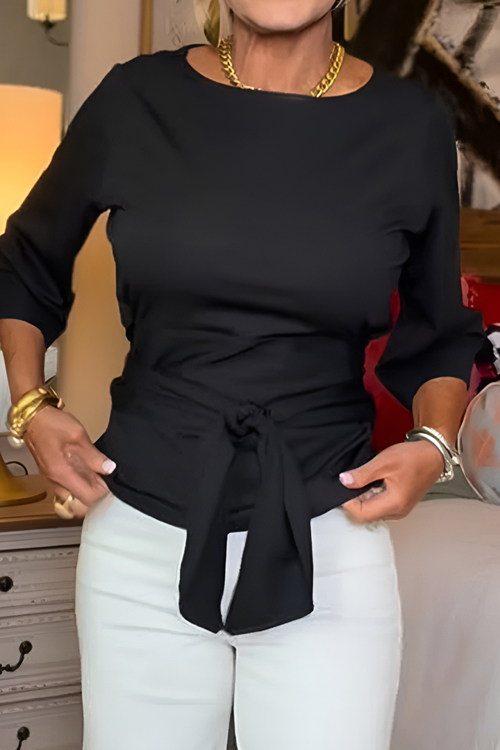 Top Noué à La Taille Femme