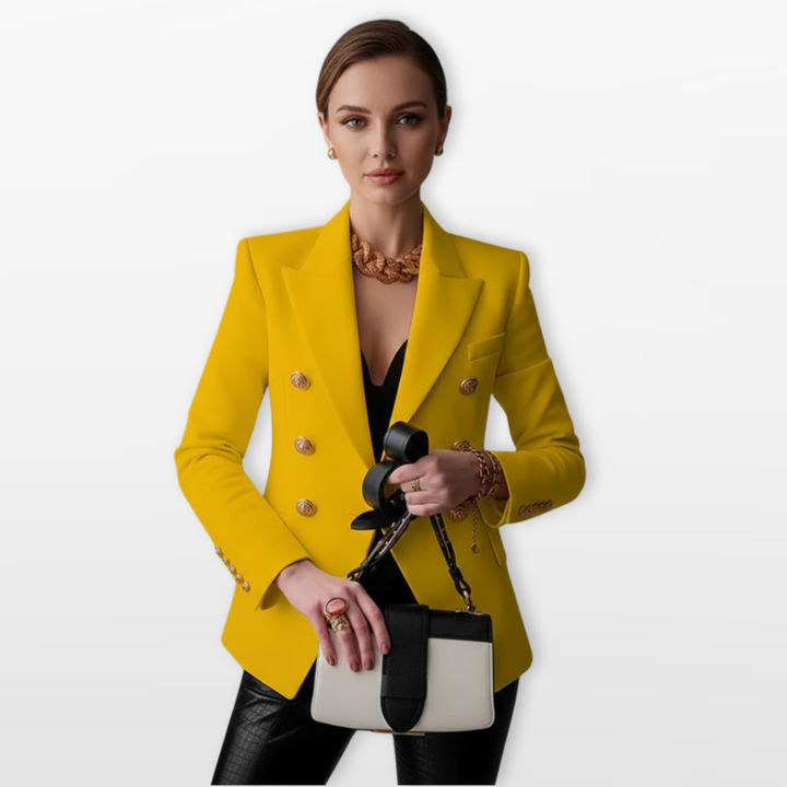 Blazer Femme Croisé Élégant Structuré