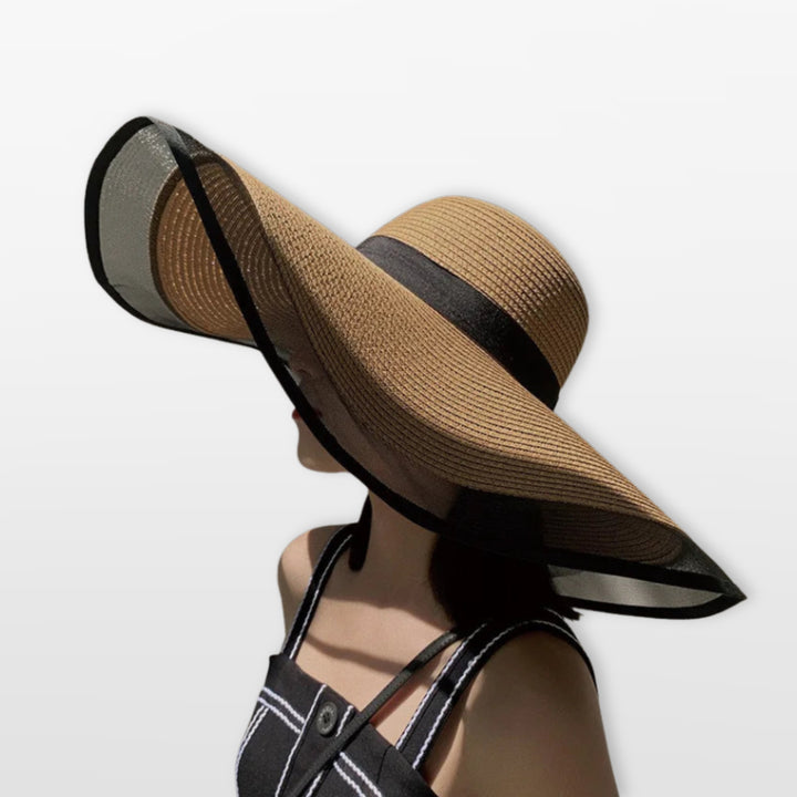 Chapeau Large Bord Élégant Femme
